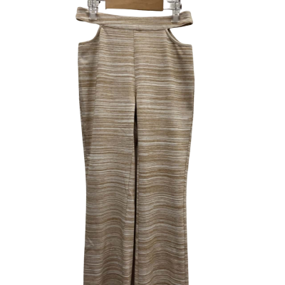 Frunway Womens  Size 8 Flared/Hip Cutout Pants Multicoloured 