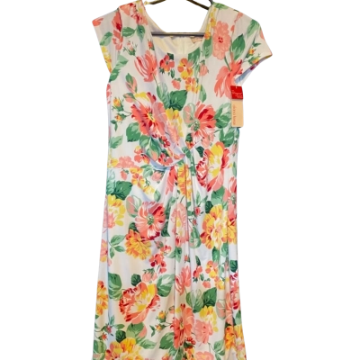 Diana Ferrari Womens  Size 12 Floral Dress Multicoloured 