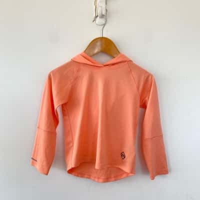 Kathmandu Kids Orange Long Sleeve Top Size 4 
