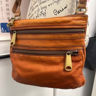 Fossil Womens Handbag Brown 