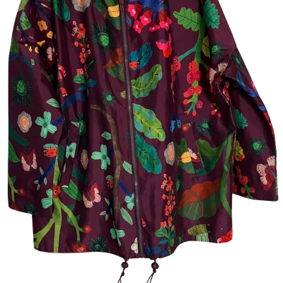  Monika Forsberg & Gorman Women's  Size M / S Anorak Floral 