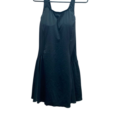  Womens  Size 28 Plain Black Swim dress