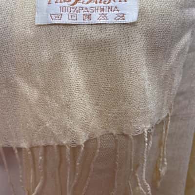PASHMINA  Womens  Size One Size Scarf Champagne / Cream 