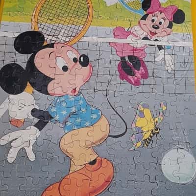 Vintage Mickey Mouse Jigsaw, 150 Piece.
