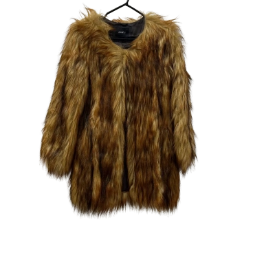 GORGEOUS WOMEN’S UNREAL FUR COAT. SIZE S