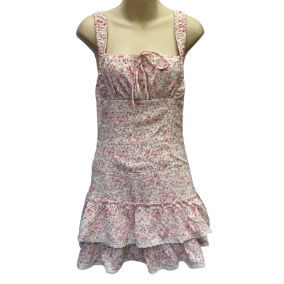 Ally Fashion Womens  Size 8 Ditsy Mini Dress BNWT