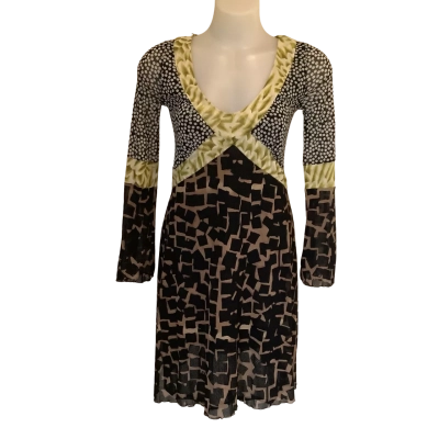 Vintage* Charlie Brown   Mesh Dress.   Size 10 