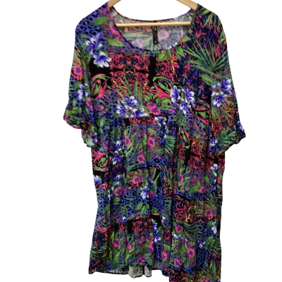 Taking Shape Womens  Size 18 Casual Dress Floral (a)