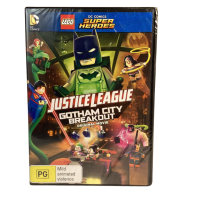 DVD - Justice League: Gotham City Breakout (PG) 2016
