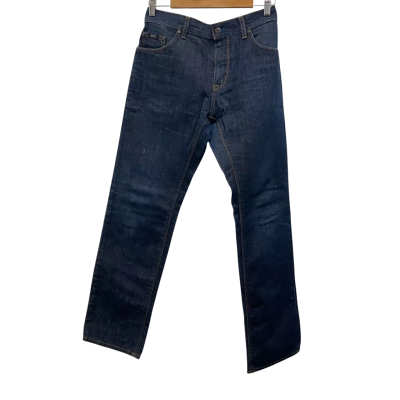 Hugo Boss Mens  Size 34 Jeans Navy Blue 