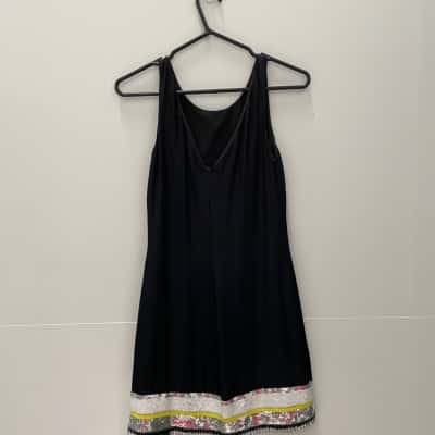 Sass & Bide Womens Size 6 Sequin Formal Dress / Sleeveless Dress  Black  