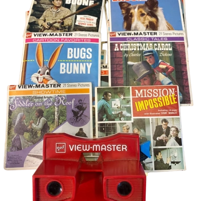 Gaf View master plus lots of reels 