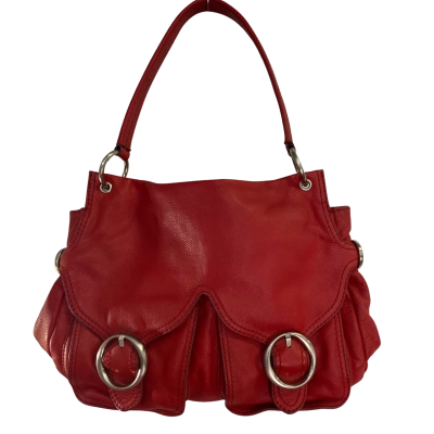 Oroton Womens Handbag / Shoulder Bag Red 