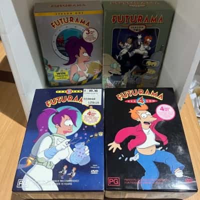 Futurama Seasons 1-4 DVDs