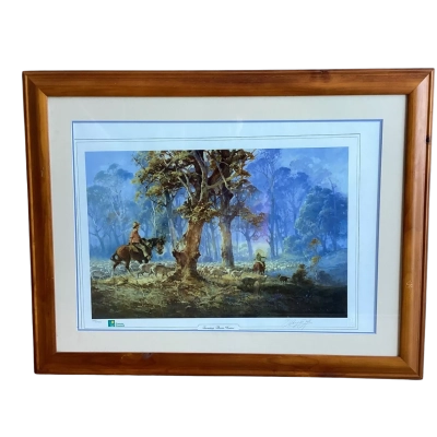 Darcy Doyle Signed Print ‘Turning Them Home’ 1847/2000