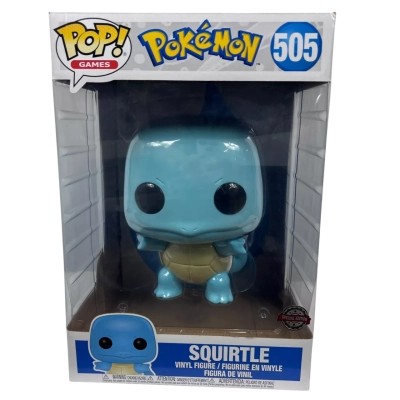 Funko Pop! Games Pokémon #505 Squirtle 10-inch vinyl figure