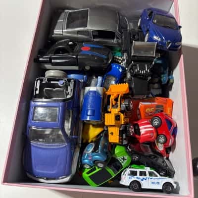 Box full of cars