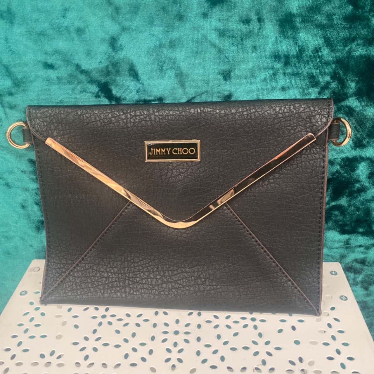 Fashion Inspired Black Envelope Bag (s)