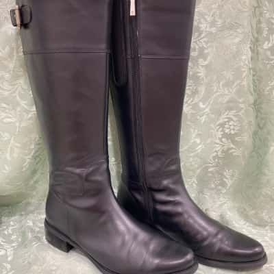 Diana Ferrari Womens  Size 8.5 Boots Black  