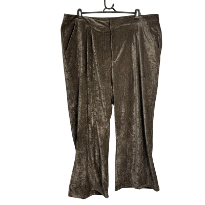 Asos Design Womens  Size 24 Wide Leg Pants Brown 