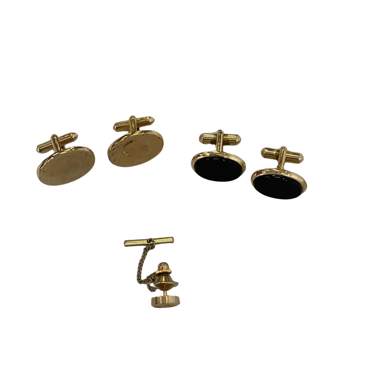 No Brand Mens Cufflinks and Tie Pin Set (s) - Used Very Good | Salvos ...