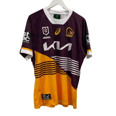  BRONCOS jersey Mens  Size XL Maroon / White / Yellow 