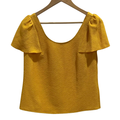 MAX&Co.  Mustard Top Size 10
