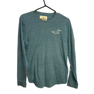 Hollister Mens  Size S Long Sleeve Shirt Blue 