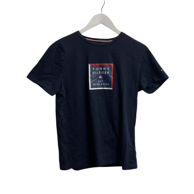 Tommy Hilfiger Mens  Size M Short Sleeve Shirt Black  