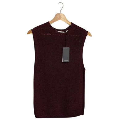 Country Road Womens  Size XL Sleeveless Top Maroon 