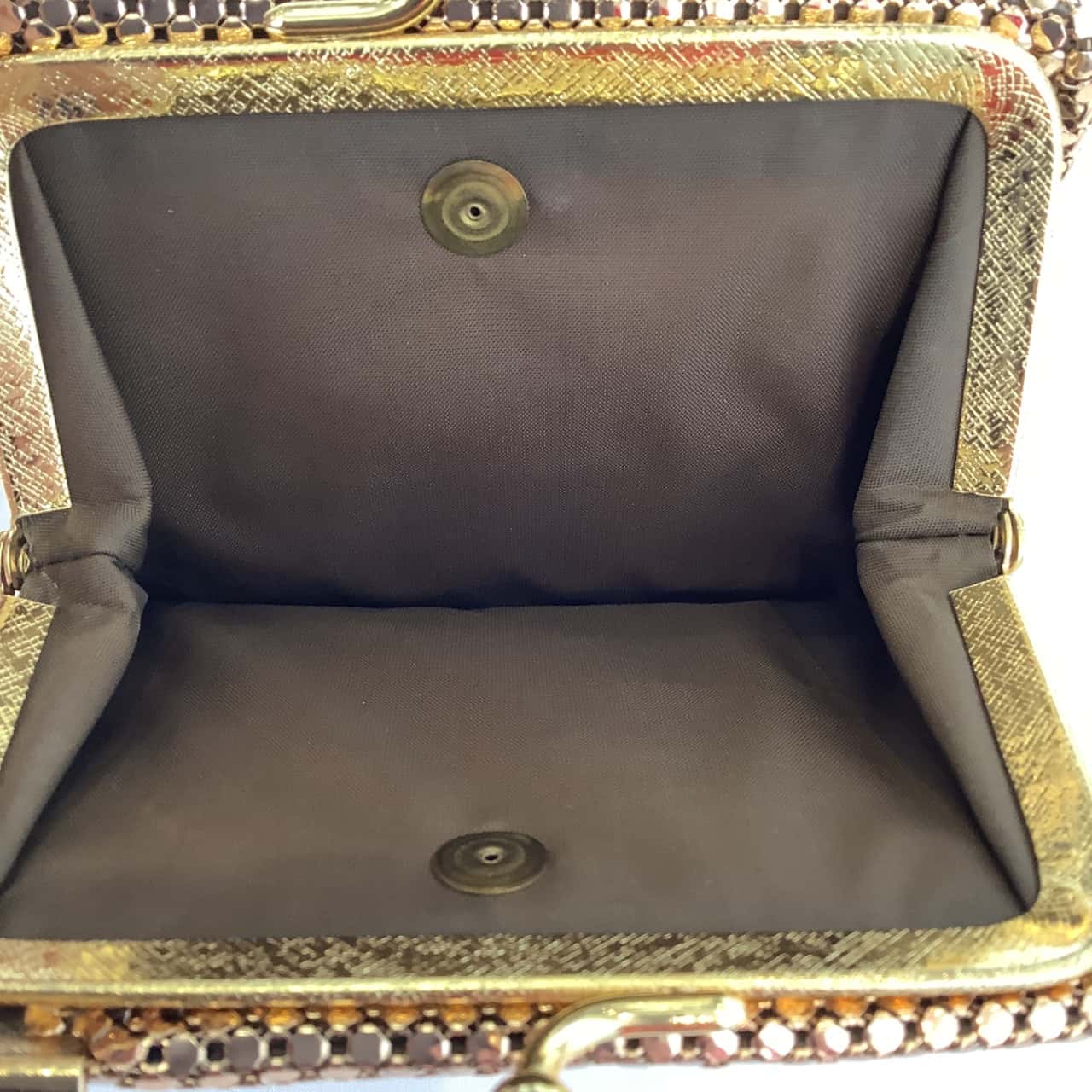 No Brand Womens Mesh Purse Gold (s)