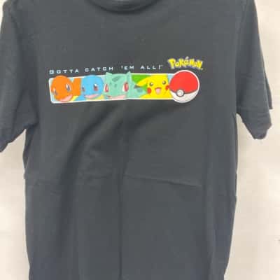 Pokémon Womens  Size S T-shirts Black  