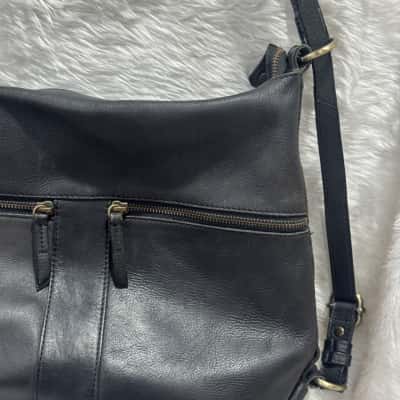  Womens Black  / Gold backpack