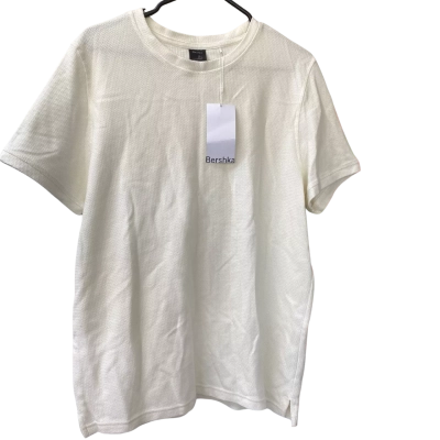 Bershka Off white Size L  Men’s T-shirt 