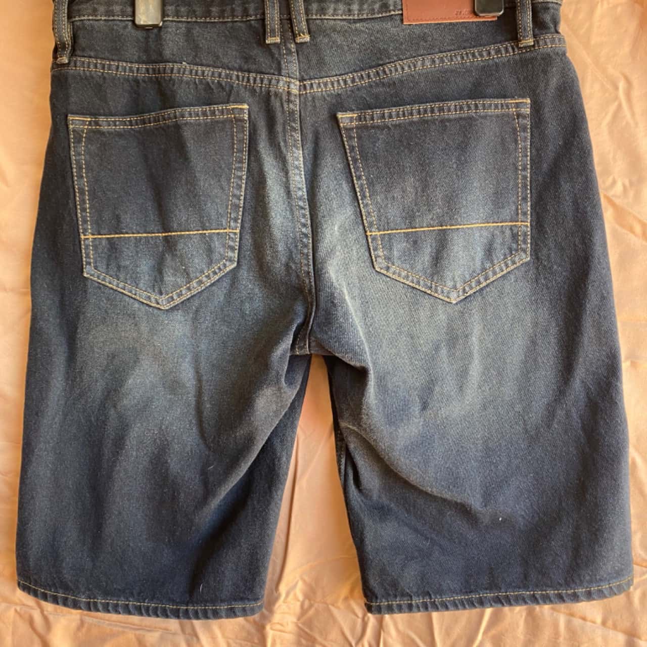 Jeanswest Mens Shorts Size 32 Navy Blue