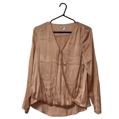 Country Road Womens Size XS Long Sleeve Top Champagne 