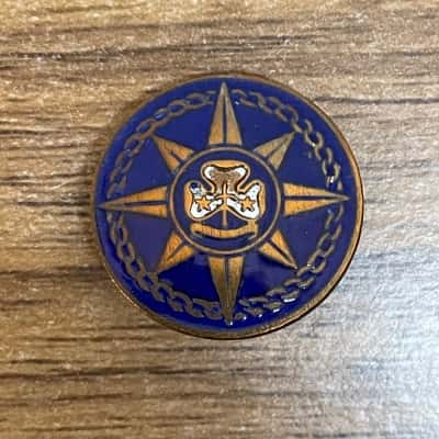 Vintage Girl Guide Great British Friendship Badge Lapel Pin
