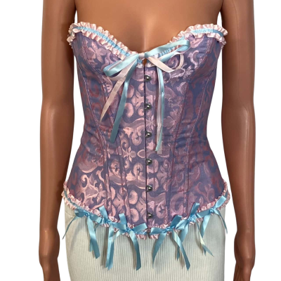  Womens Corset Size S Party Top Multicoloured 