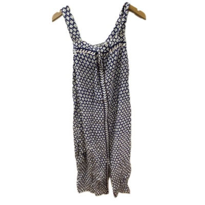 Easton Pearson Womens Dress Size 8 Blue / White 