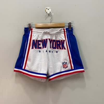 New Tork Giants NFL Mens  Size XS Shorts Blue / White 