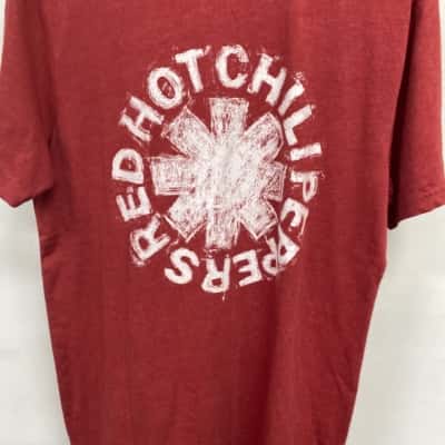 Red hot chilli peppers Mens  Size S Short Sleeve T-shirt Red 
