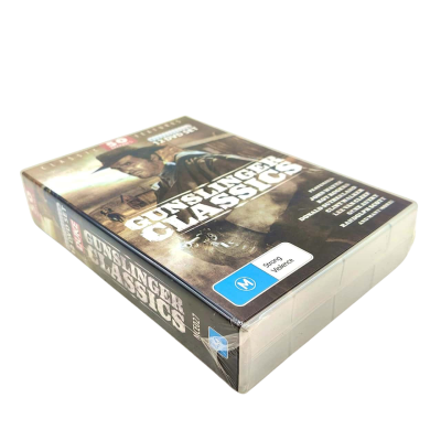 New Sealed Pack Gunslinger Classics 12 DVD Set