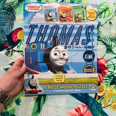 Thomas The Tank Engine 9 Piece Wooden Puzzle NEW