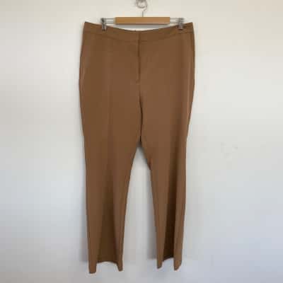 Witchery Camel Kick Flare Pants  Size 16 
