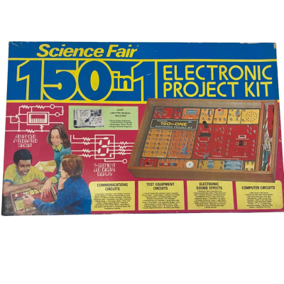 Science Fair 150 In 1 Electronic Project Kit 