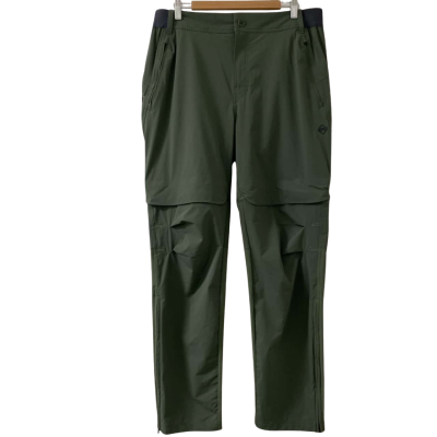 Kathmandu Men's  ULT-Hike Convertible Pants Size L Cargo Pants Thyme (RRP $80)