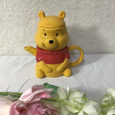 Novelty Disney Winnie the Pooh Ceramic Tea for One Set with Infuser
