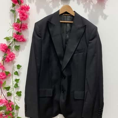  Mens  Size L Blazer Black  