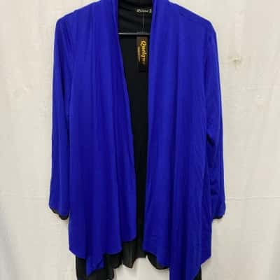  Women’s Blue & Black Cardigan