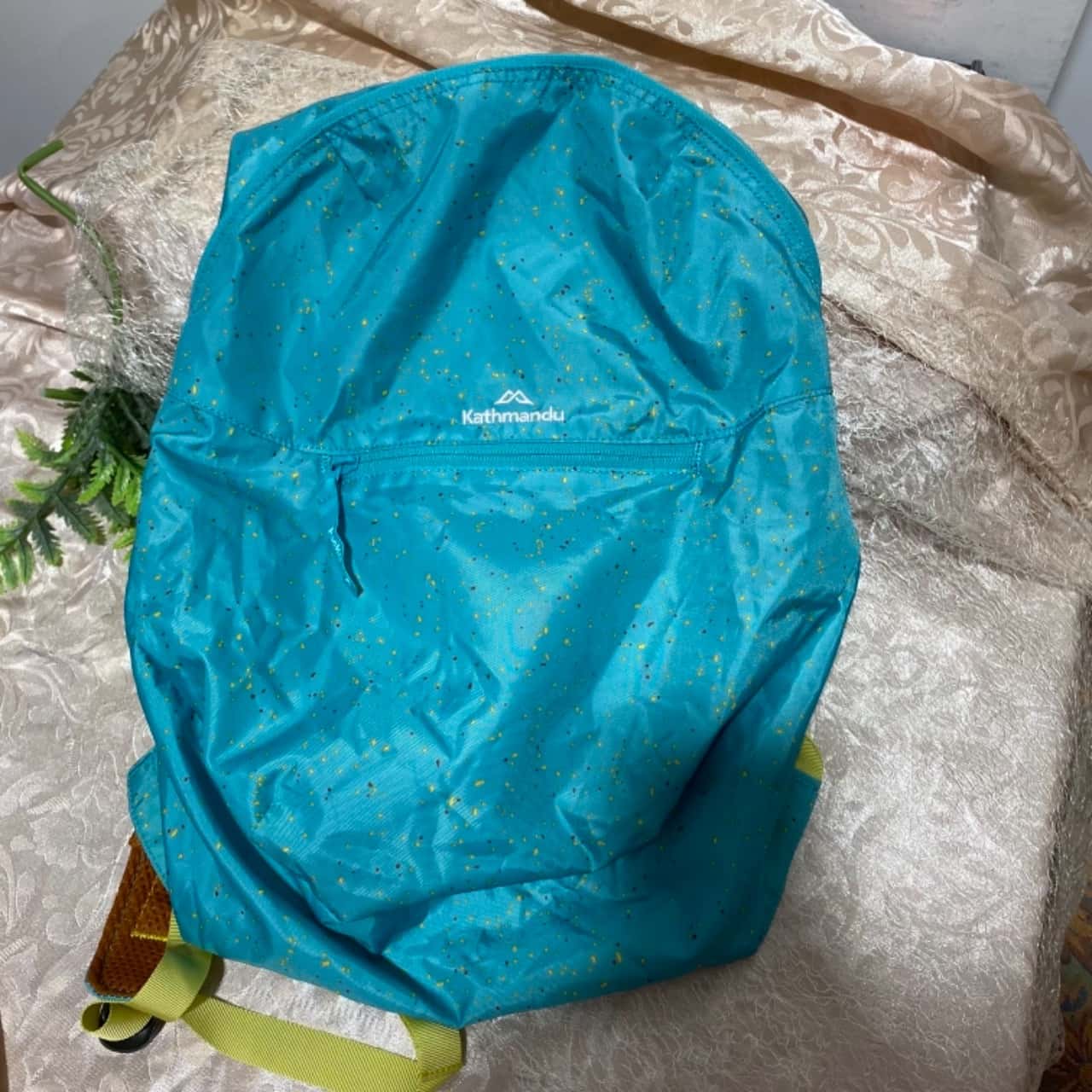 Kathmandu raincoat Backpack Teal (s)